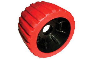 Wobble Roller Poly 72x110mm x 22mm Bore Red Black Wobble Roller Poly 72x110mm x 22mm Bore Red Black