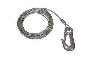 Trailer Winch Cable with Snap Hook 7.6m Trailer Winch Cable with Snap Hook 7.6m