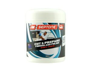 Septone Fibreglass Polish Step 1 'Cut & Prepare' Paste 500ml Septone Fibreglass Polish Step 1 'Cut & Prepare' Paste 500ml
