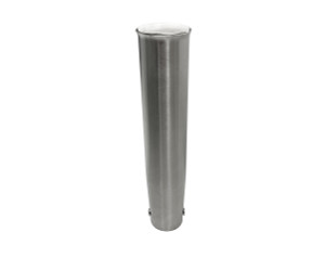 Weld-On Rod Holder Stainless Steel Brushed Finish Weld-On Rod Holder Stainless Steel Brushed Finish