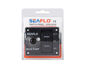 Bilge Pump Switch Panel 3-way Control 15A (Auto-Off-Manual) Bilge Pump Switch Panel 3-way Control 15A (Auto-Off-Manual)