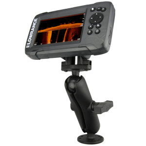 RAM® Double Ball Mount for Lowrance Eagle 4 & 5, Hook² & Reveal 5 RAM® Double Ball Mount for Lowrance Eagle 4 & 5, Hook² & Reveal 5