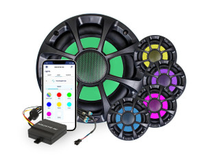 Aquatic AV RGB PX212 Marine Subwoofer Pro Sport 10 inch Black