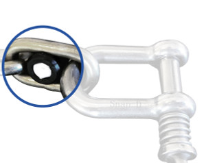Anti-theft Chain Retaining Clips