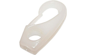 Shockcord Nylon Hooks - White Shockcord Nylon Hooks - White