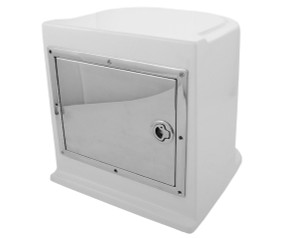 Viper Pro Series Fibreglass Seat Base with Tackle Locker Viper Pro Series Fibreglass Seat Base with Tackle Locker