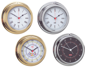 Clocks Chrome Plated Brass or Polished Brass Clocks Chrome Plated Brass or Polished Brass
