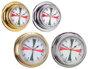 Radio Room Clocks Chrome Plated Brass or Polished Brass Radio Room Clocks Chrome Plated Brass or Polished Brass