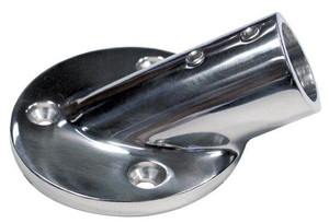 Rail Fitting Deck Mount 316-Grade S/S 30deg Rail Fitting Deck Mount 316-Grade S/S 30deg