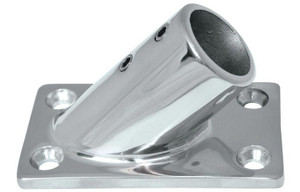 Rail Fitting Rectangle Base S/S 45deg Rail Fitting Rectangle Base S/S 45deg