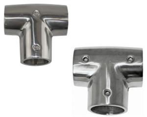 Rail Fitting Tee 316 Grade Stainless Steel 90deg Rail Fitting Tee 316 Grade Stainless Steel 90deg