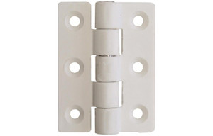 Hinge - Nylon Butt Hinge - White Hinge - Nylon Butt Hinge - White