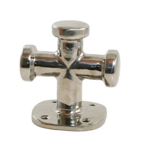 Cross Bollard 3-inch - Stainless Steel Cross Bollard 3-inch - Stainless Steel