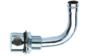 Fuel Breather Vent 90deg - Chrome Plated Brass Fuel Breather Vent 90deg - Chrome Plated Brass