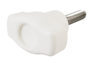 Canopy Thumb Screws 2 Eared White Canopy Thumb Screws 2 Eared White