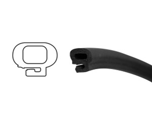 Bomar Replacement Gasket Seal for Low Profile Extruded Hatches with 9mm Lens Bomar Replacement Gasket Seal for Low Profile Extruded Hatches with 9mm Lens