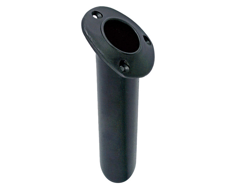 Rod Holder Plastic Large Oval Angled Head