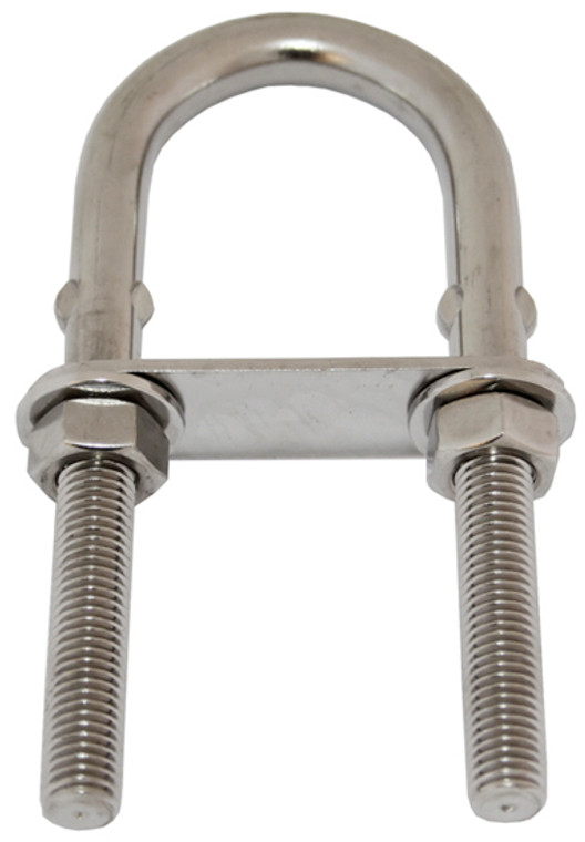 U-Bolts with Plate - 304 Grade Stainless Steel