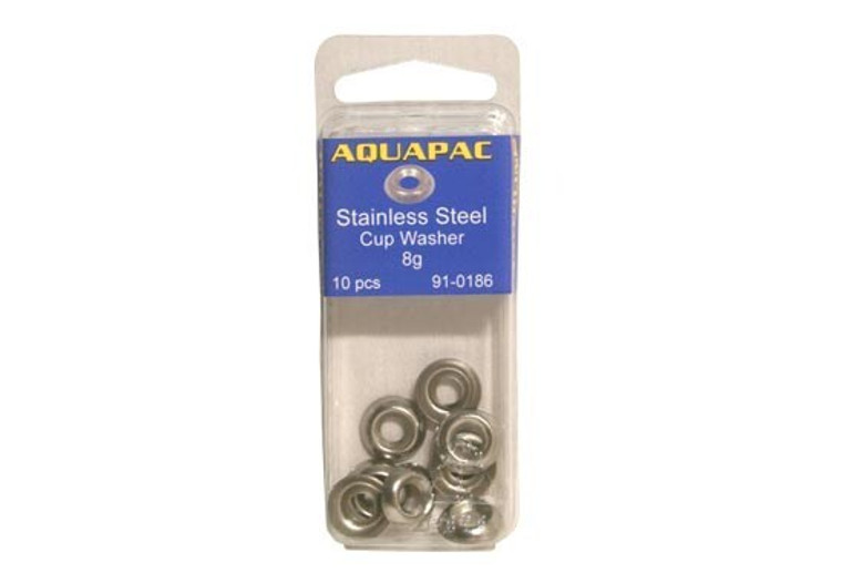 Cup Washers 304-Grade Stainless Steel Packs