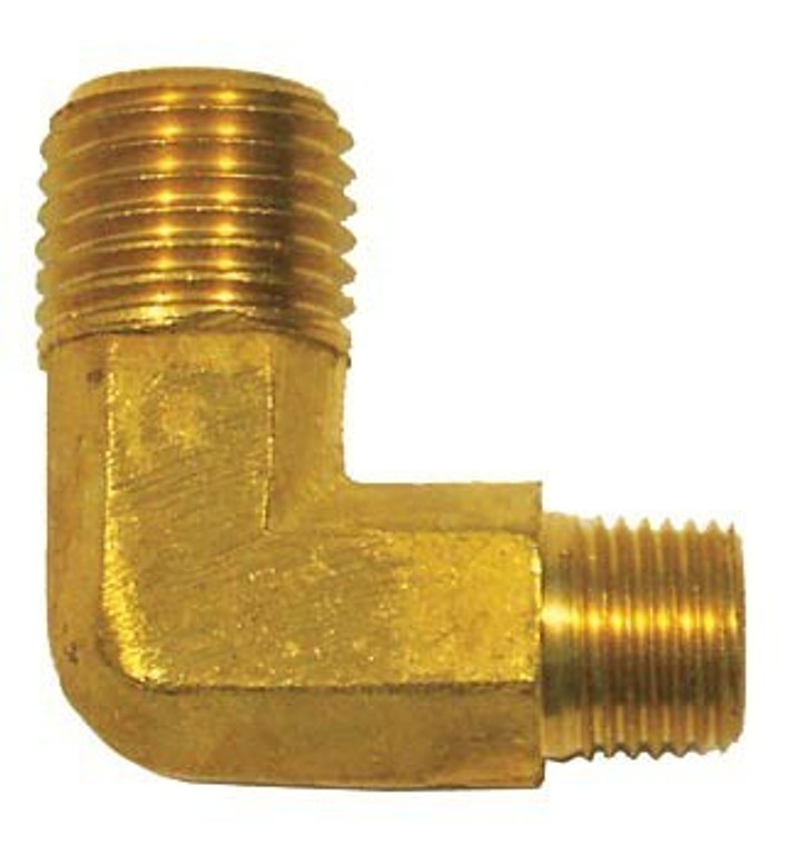 Brass Elbow 1/4-inch To 1/8-inch NPT Thread