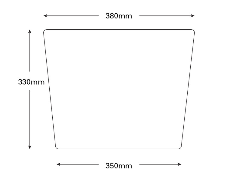 Outboard Motor Transom Mounting Plate