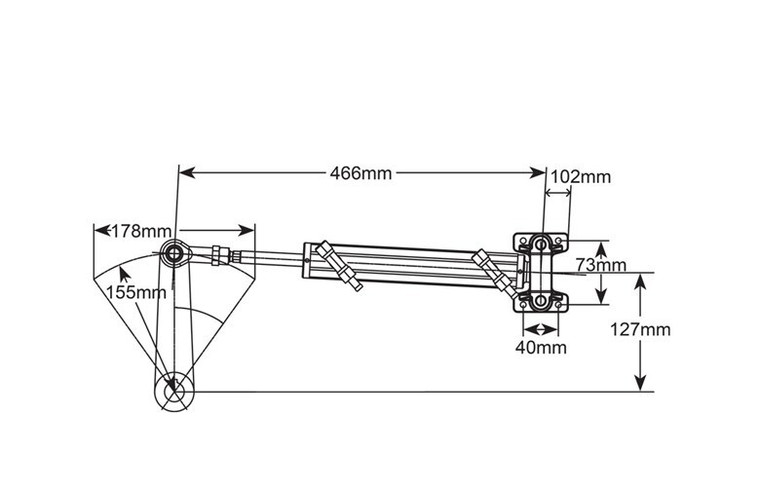 Cylinder Inboard UC116-I ( Balanced )