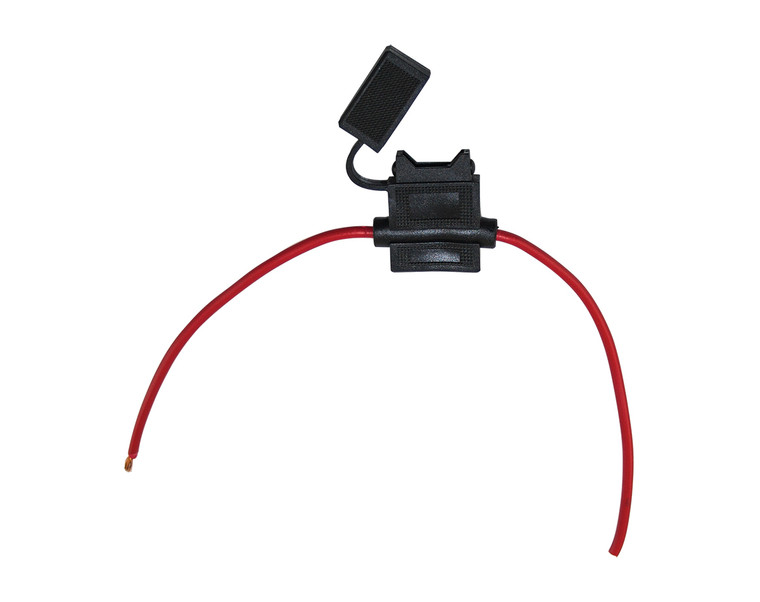 In-Line Fuse Holder with Water Resistant Cap