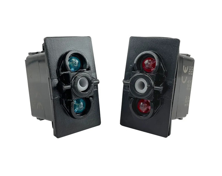 LED Illuminated Sealed Rocker Switches without Actuator Cover ON/OFF