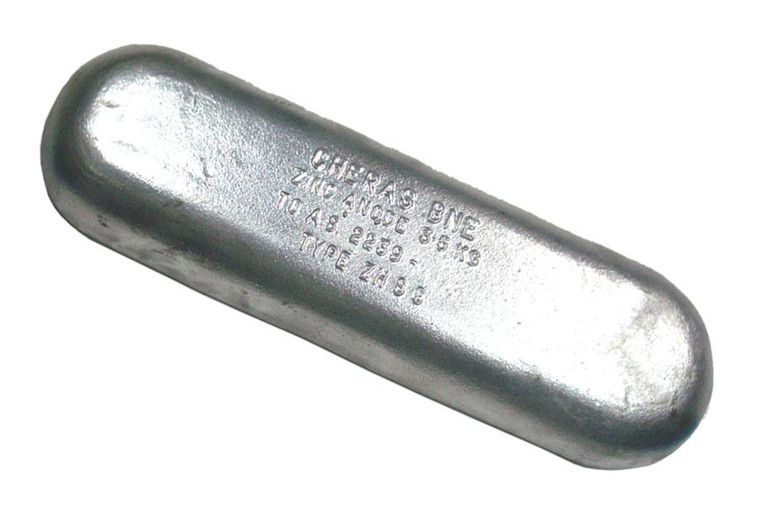 Anode - Zinc Hull Oval No Straps