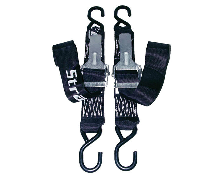 Transom Ratchet Medium Duty Coated S Hooks 50mm x 1.6m Pair