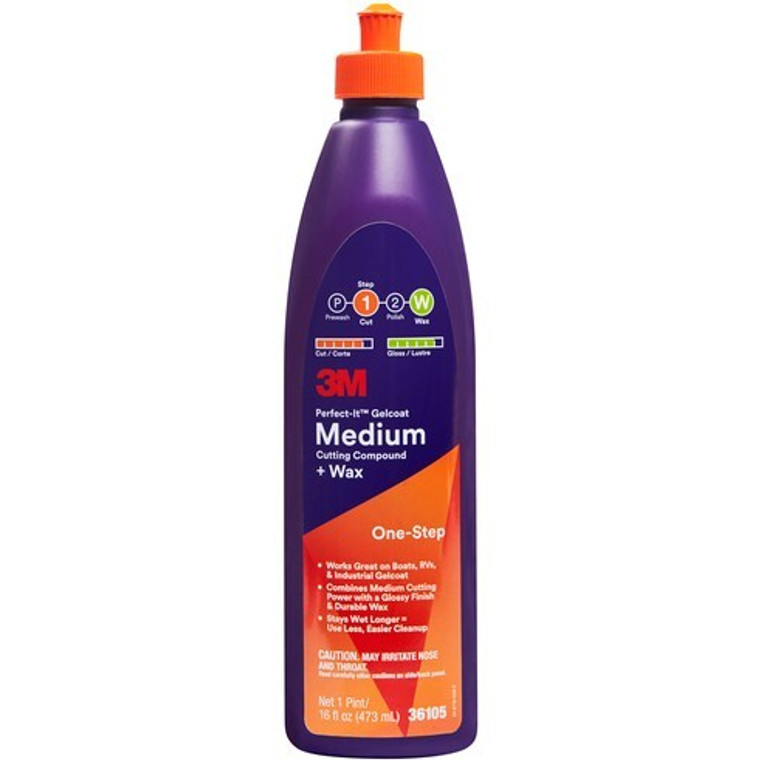 3M Perfect-It Gelcoat Medium Cut Compound