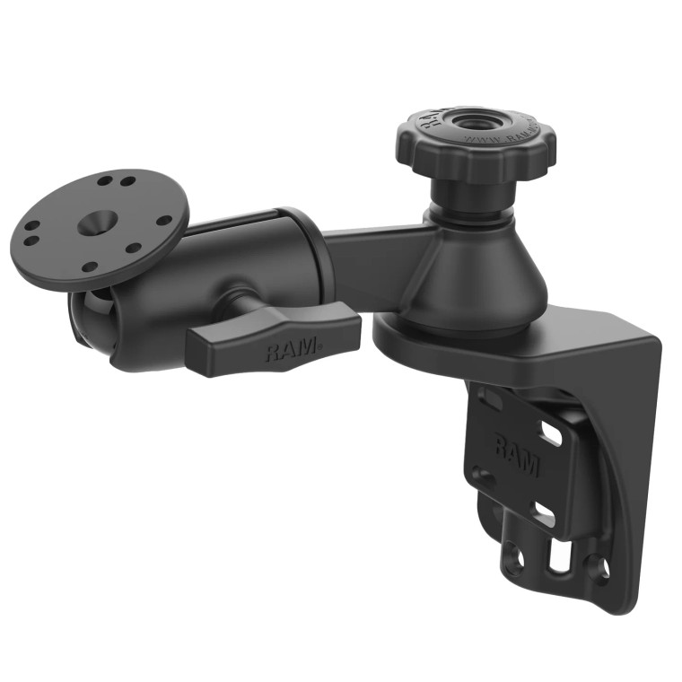 RAM® Vertical 6" Swing Arm Mount with Marine Electronics Ball Adapter RAM® Vertical 6" Swing Arm Mount with Marine Electronics Ball Adapter