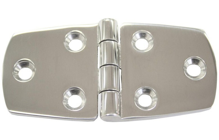 Hinge - Low Profile Cast S/Steel 76mm