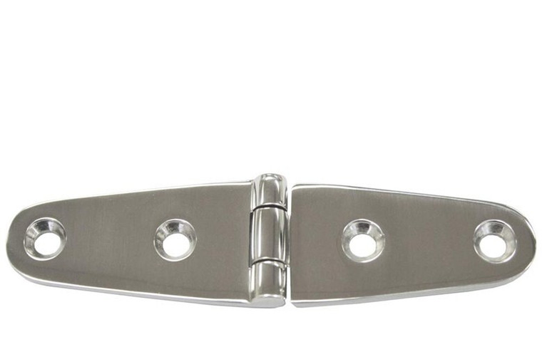 Hinge - Strap Low Profile Cast S/Steel 104mm