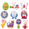 Herrschners Bunny Trail Felt & Sequin Kit