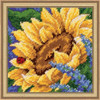 Dimensions Sunflower and Ladybug Needlepoint Kit Dimensions Sunflower and Ladybug Needlepoint Kit