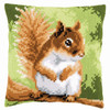 Vervaco Squirrel Pillow Cover Needlepoint Kit Vervaco Squirrel Pillow Cover Needlepoint Kit