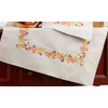 Nob Hill Autumn Leaves Table Topper Stamped Embroidery Kit Nob Hill Autumn Leaves Table Topper Stamped Embroidery Kit