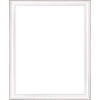 Herrschners White Frame--8 x 10"  (20.5 x 25.5cm) Sectional Frame
