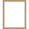 Herrschners Gold Frame, 5 x 5" (13 x 13cm) Sectional Frame