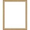 Herrschners Gold Frame, 5 x 7" (13 x 18cm) Sectional Frame