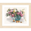 Lanarte Flowers Counted Cross-Stitch Kit Lanarte Flowers Counted Cross-Stitch Kit