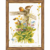 LanArte Cozy Garden Corner Kit & Frame Counted Cross-Stitch LanArte Cozy Garden Corner Kit & Frame Counted Cross-Stitch