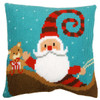 Vervaco Funny Santa Pillow Cover Needlepoint Kit Vervaco Funny Santa Pillow Cover Needlepoint Kit
