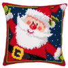 Vervaco Father Christmas Pillow Cover Needlepoint Kit Vervaco Father Christmas Pillow Cover Needlepoint Kit