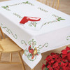 Herrschners Majestic Cardinals Tablecloth Thread Kit Herrschners Majestic Cardinals Tablecloth Thread Kit