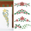 Herrschners Winter Garland Pillowcase Set Stamped Cross-Stitch Herrschners Winter Garland Pillowcase Set Stamped Cross-Stitch
