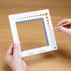 Clover Swatch Ruler and Needle Gauge Tool