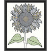 Bothy Threads Blackwork Sunflower Counted Cross-Stitch Kit Bothy Threads Blackwork Sunflower Counted Cross-Stitch Kit