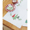 Herrschners Trim the Tree Table Runner & Napkins Stamped Cross-Stitch Herrschners Trim the Tree Table Runner & Napkins Stamped Cross-Stitch